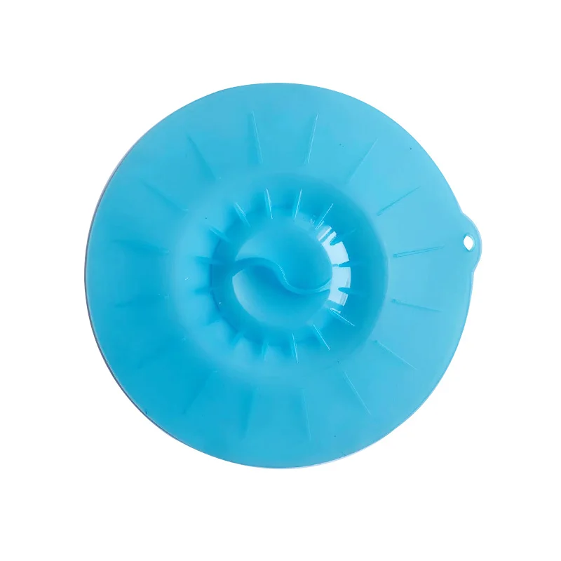 Силиконовые всасывающие крышки красочные для пищи мисок кастрюль кружек