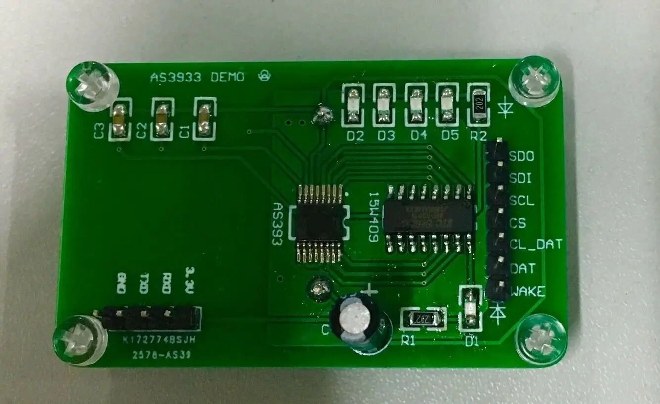 PKE Keyless STM32F103 низкочастотный Wake-up AS3933 плата обучения/развития |