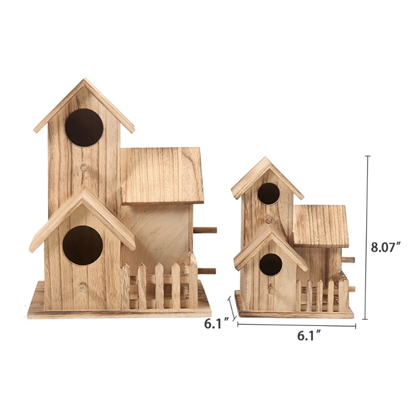 Деревянные птичьи домики Bluebird Home маленький домик для птиц на открытом воздухе