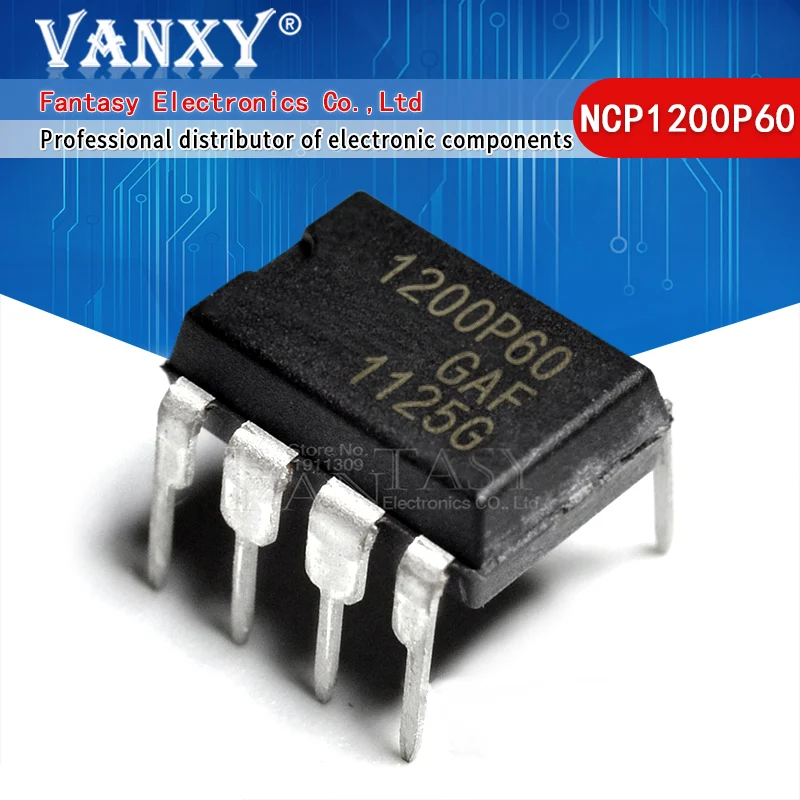 

10 шт. NCP1200P60 DIP-8 1200P60 DIP8 NCP1200P60G DIP