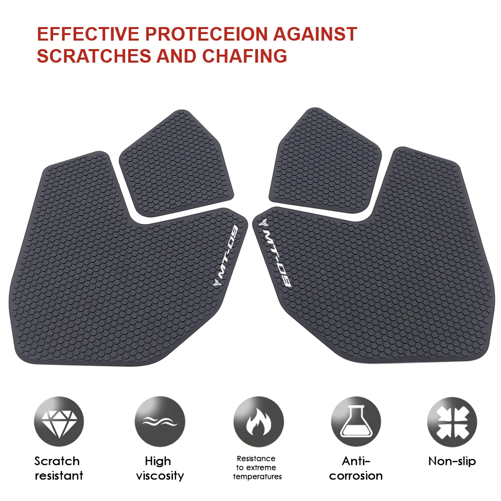 2020 мотоциклетные Нескользящие боковые наклейки на топливный бак