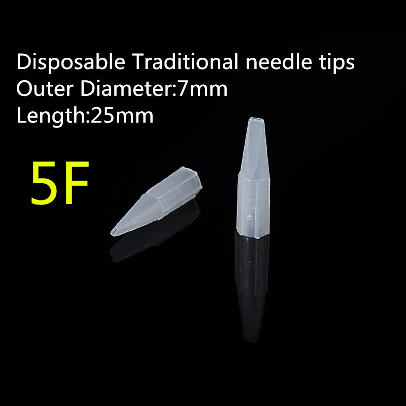 5F needle tip 500pcs 500 шт./кор. 3R тату-машинка мануального татуажа бровей Иглы полу-перманентный макияж тату для бровей, микро лезвия для макияжа губ и машинка мунсу иглы 0,35 мм* 50 мм - Габаритные размеры: 5F needle tip 500pcs