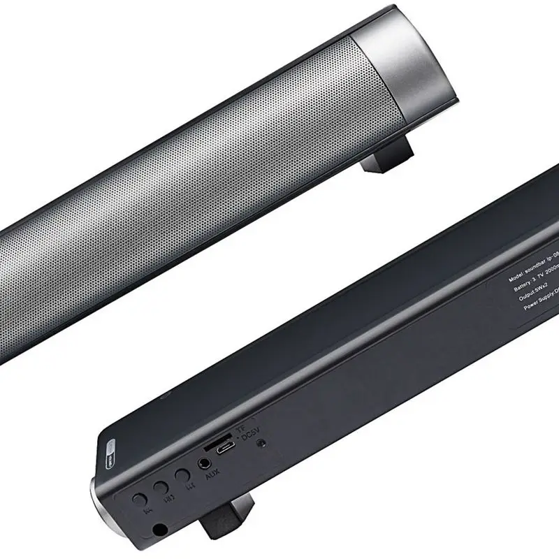 

Fashion Strong Super Bass Sound Bar TV Wireless Bluetooth Speaker Home TV Theater Soundbar with Subwoofer + Remote Control