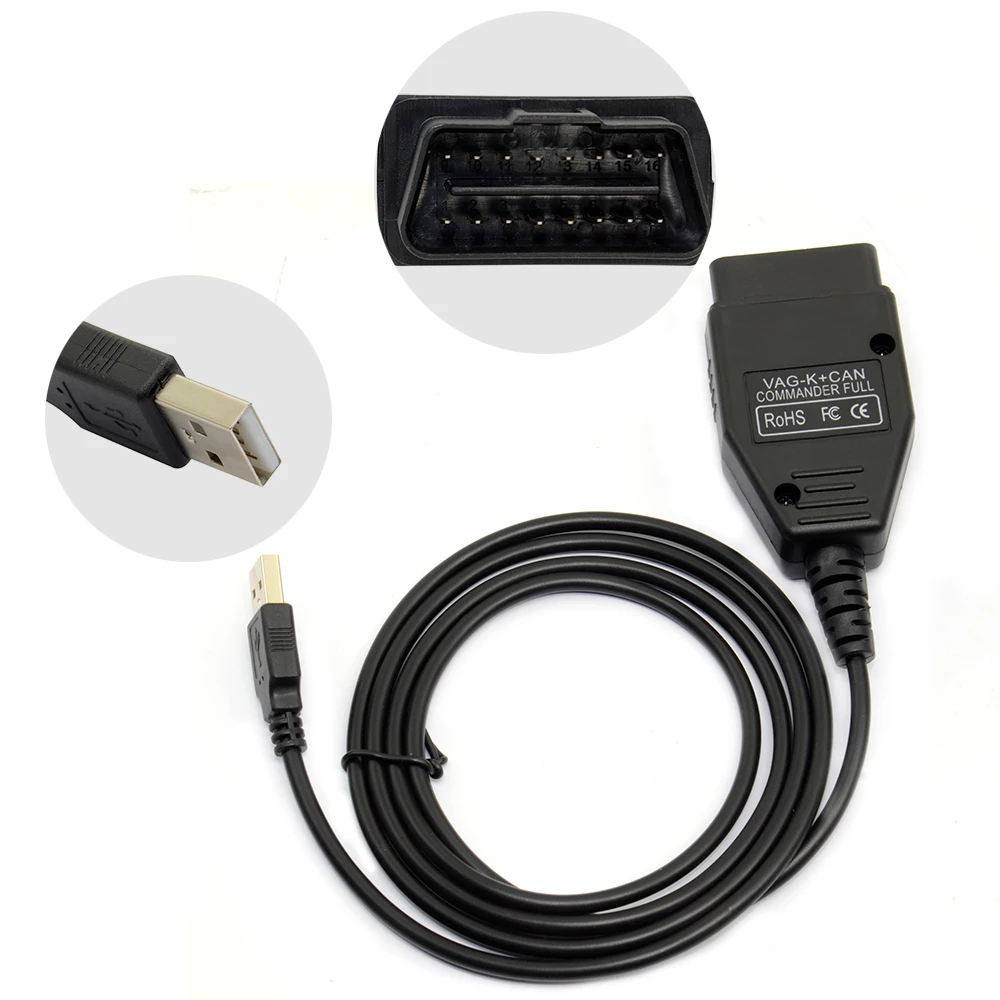 Горячая Распродажа для сканера vag K + CAN Commander 1 4 PIC18F258 obd2 диагностический сканер
