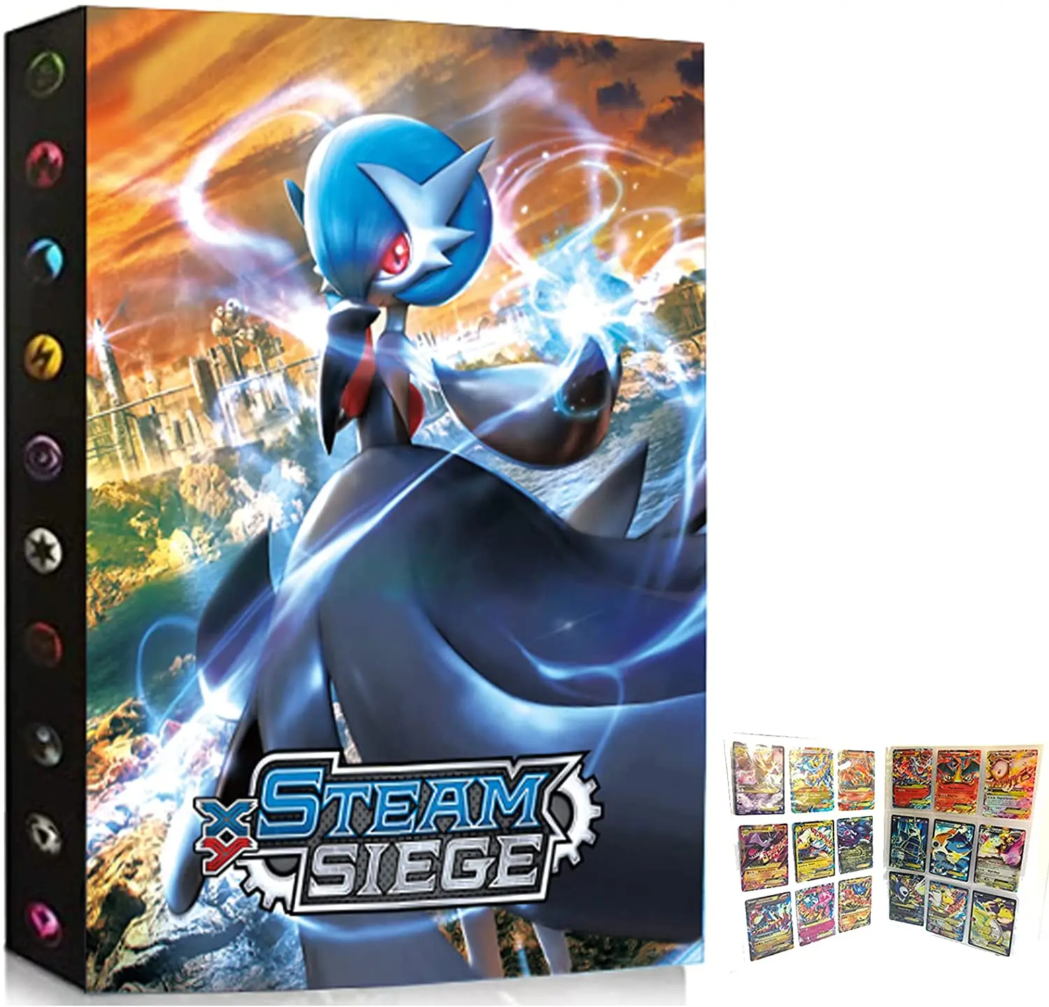 Альбом с покемоном из аниме 9 карманов 432 карт коллекция покемонов игральных