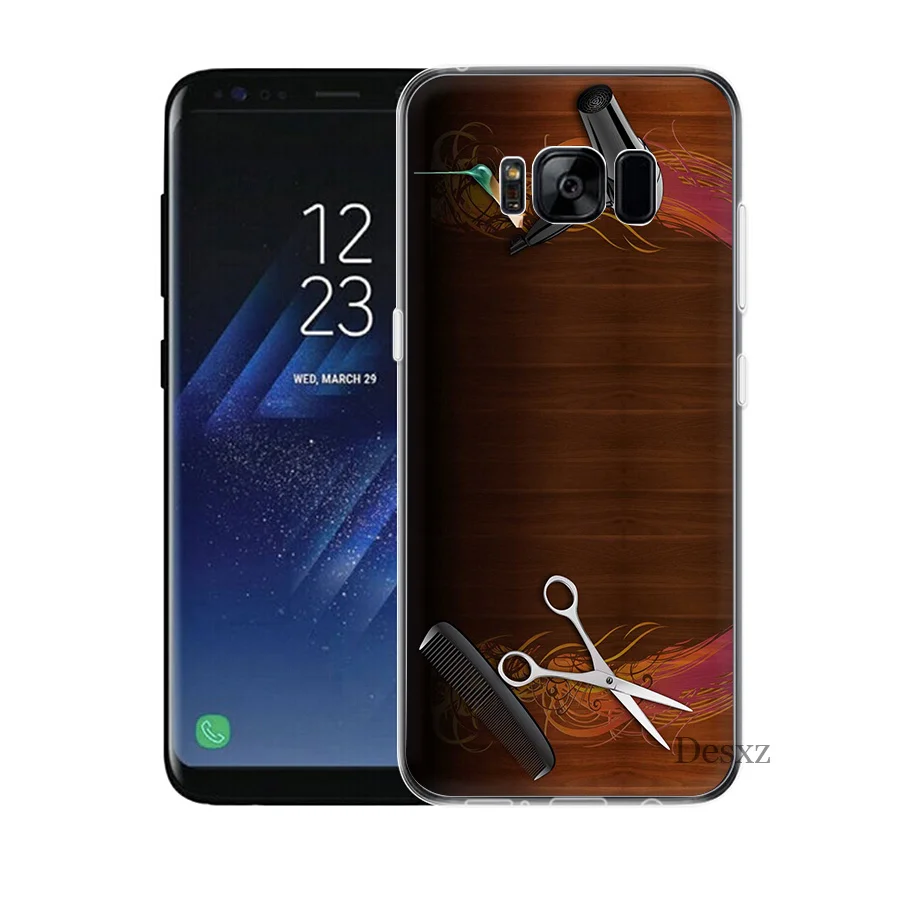 Phone Case Cover Stylist Scissors Brush Switch Print Drawing For Samsung Galaxy J3 J5 J7 2016 2017 A5 A6 A8 Plus 2018 Note 8 9 |