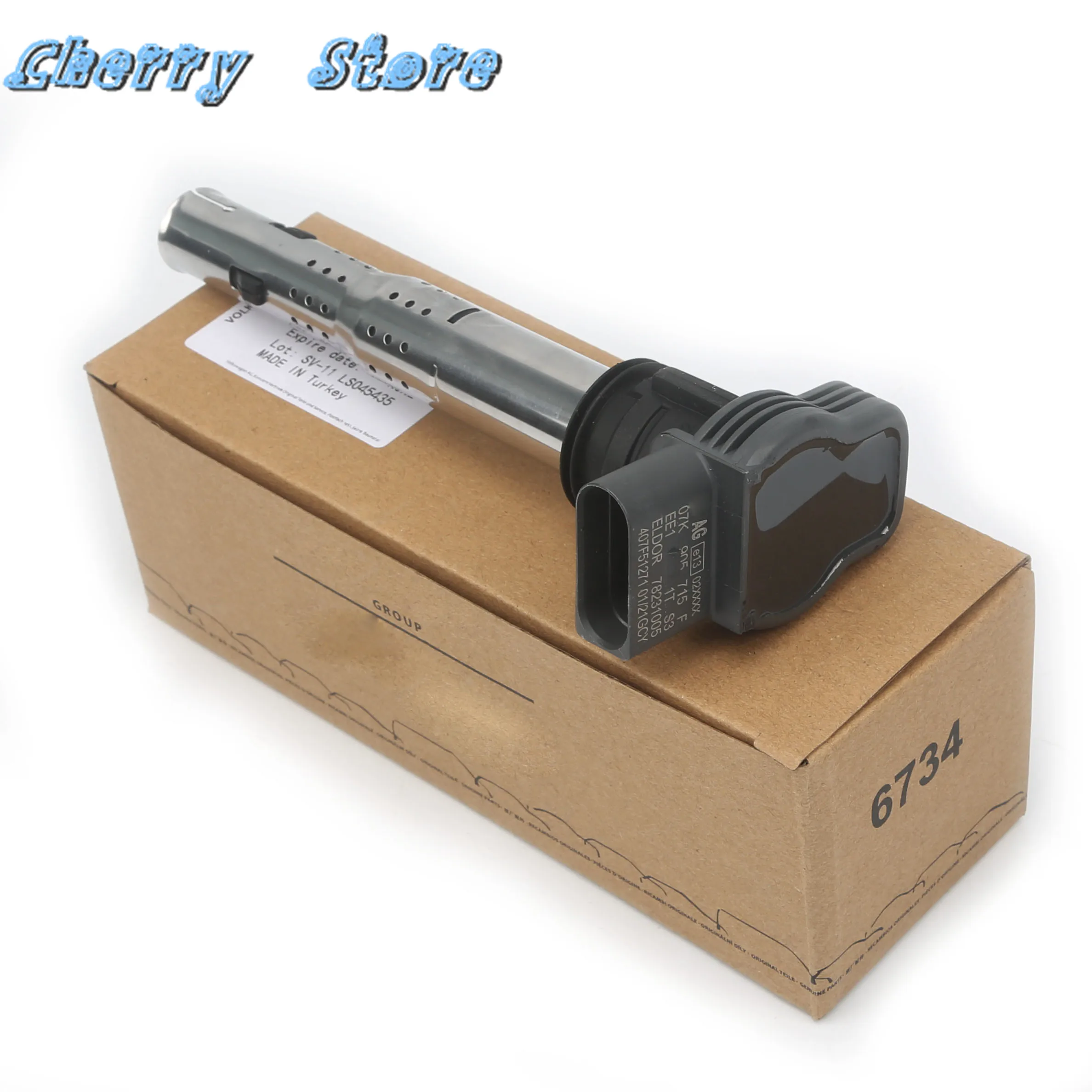 Новый набор катушек зажигания 07K 905 715 F для VW Volkswagen Passat Jetta Golf Audi A3 A4 A5 A6 Q3 Quattro Q5