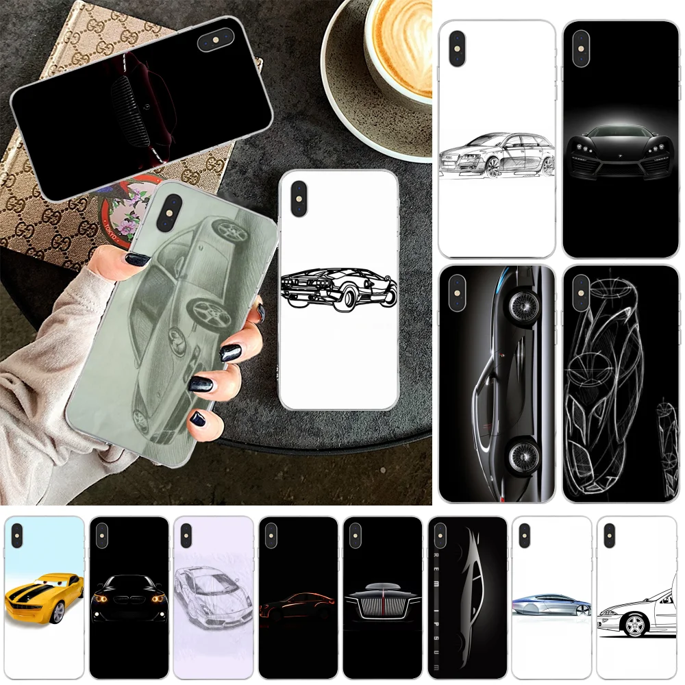 BaweiTE Автомобильный дизайн DIY чехол для телефона с рисунком iPhone 11 pro XS MAX 8 7 6 6S Plus X 5 5S