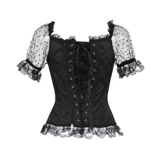 Модное платье принцессы Стиль женское нижнее белье боди корсет Бюстье Топы для