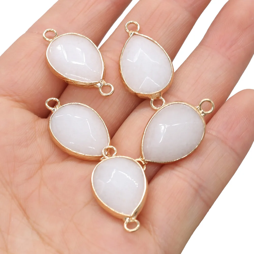 

Best-selling New Product Natural Stone Connector Exquisite Fashion High-quality Accessories for Making Necklace Bracelet 3pcs