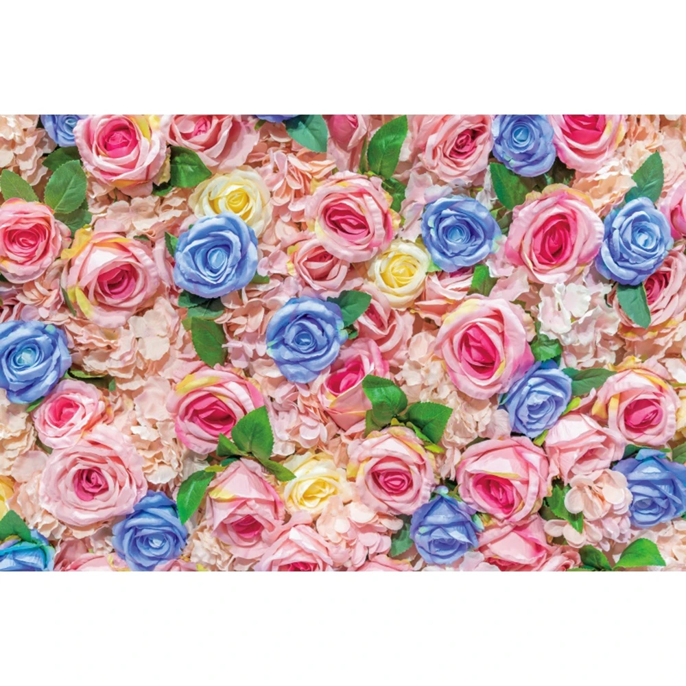 Фон для фотосъемки Yeele с изображением свежих цветов роз ярких цветов|Фон