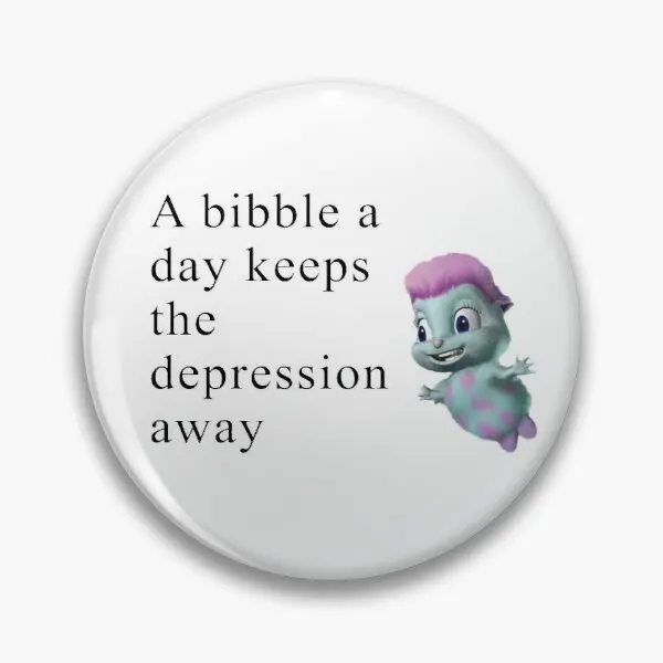 

Bibble Meme Customizable Soft Button Pin Decor Clothes Cartoon Jewelry Fashion Creative Lapel Pin Badge Lover Collar Brooch