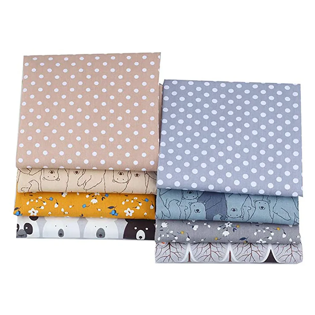 40x50 см 8 шт./лот серия Джунгли животные саржевая хлопковая ткань с принтом в стиле