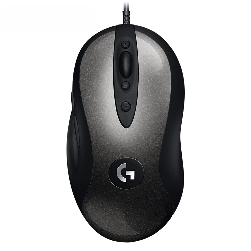 Logitech Original 99new MX518 легендарная Классическая игровая мышь 16000DPI HERO Sensor для PC Gaming overwatch