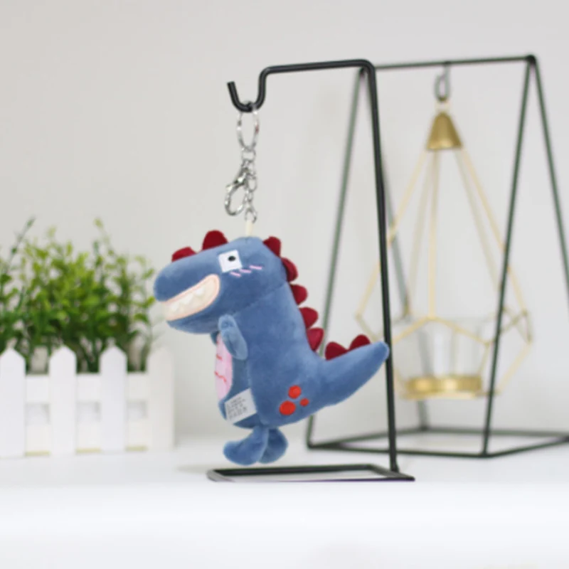 

Kawaii Dinosaur Plush Doll Bag Pendant Keychain Birthday Gift For Girlfriends Kids