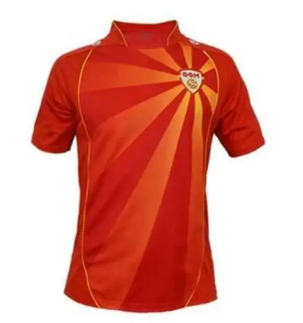 

North Macedonia soccer jersey Pandev 2021 20222 national team Home and Away Jahovic ALIOSKI IBRAIMI Men football shirt