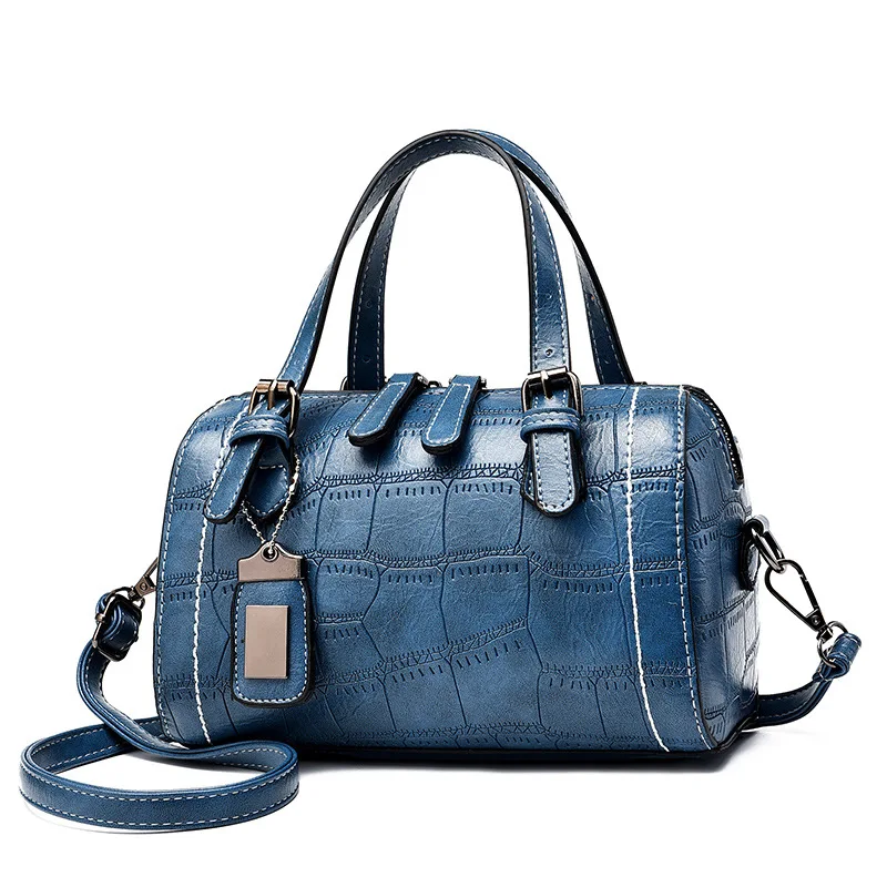 

2021 New flowers Pendant Handbag Women's fashion Boston bags single shoulder bag ladies crossbody bag PU messenger bag