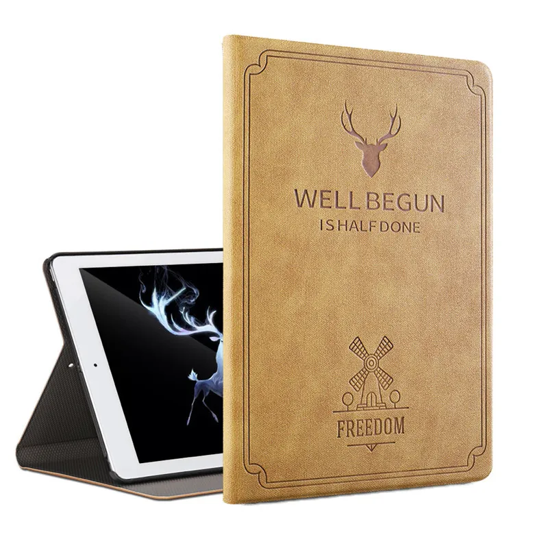 Чехол из искусственной кожи с узором для Kindle 2016 8 го поколения Ультратонкий чехол