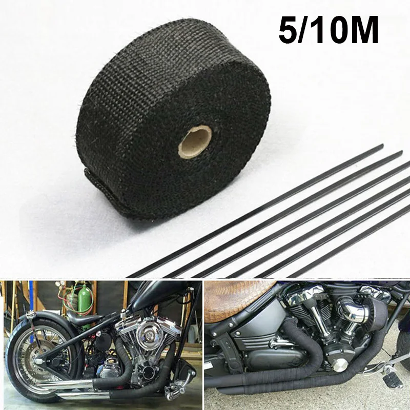 

Выхлопная термолента для мотоцикла, глушитель для мотоцикла HONDA SHADOW 1100 FMX 650 DOMINATOR AFRICA TWIN CRF1000L
