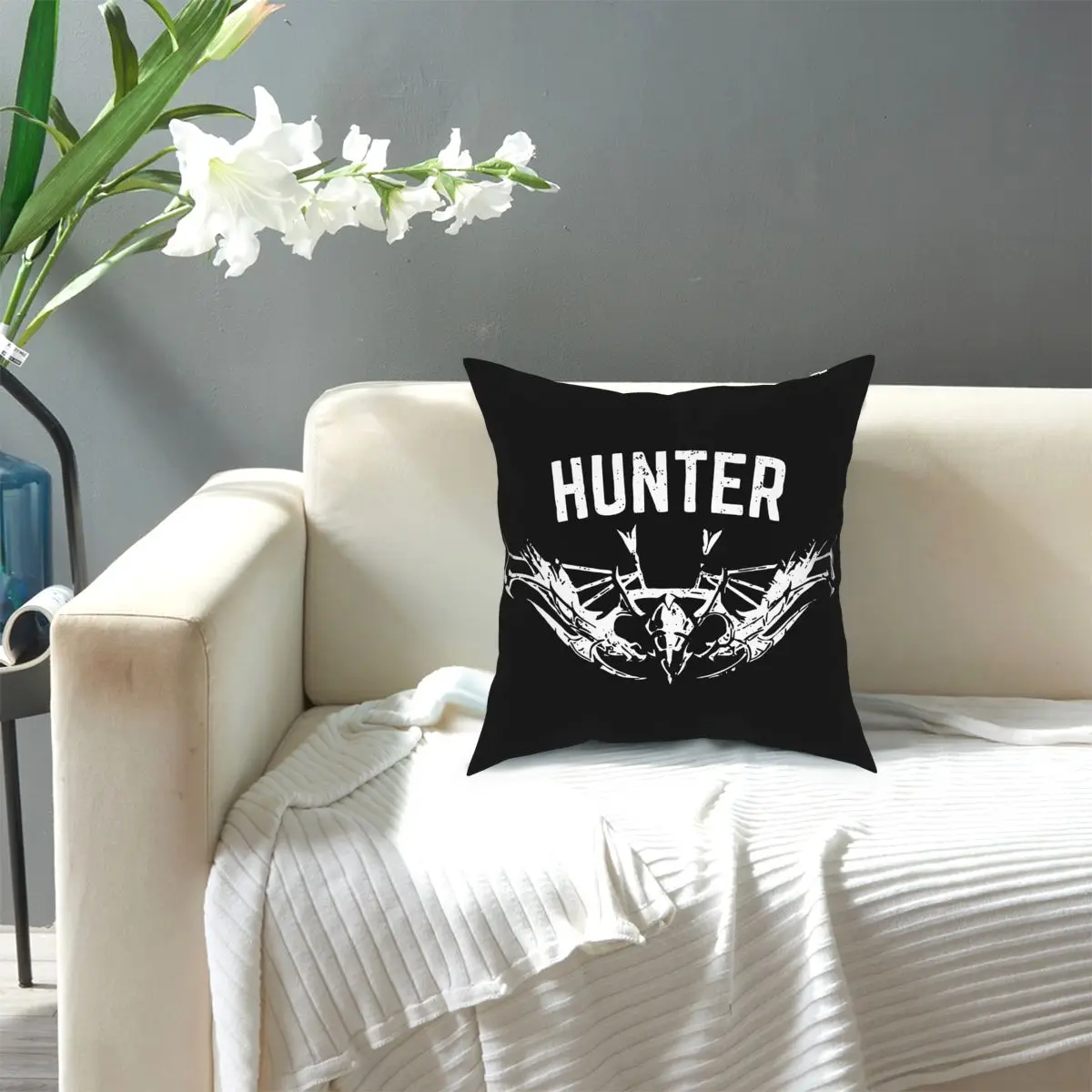 

WoW Hunter Bow Gamer World Of Warcraft Square Pillow Case Polyester Throw Pillow Awesome Cushion Covers