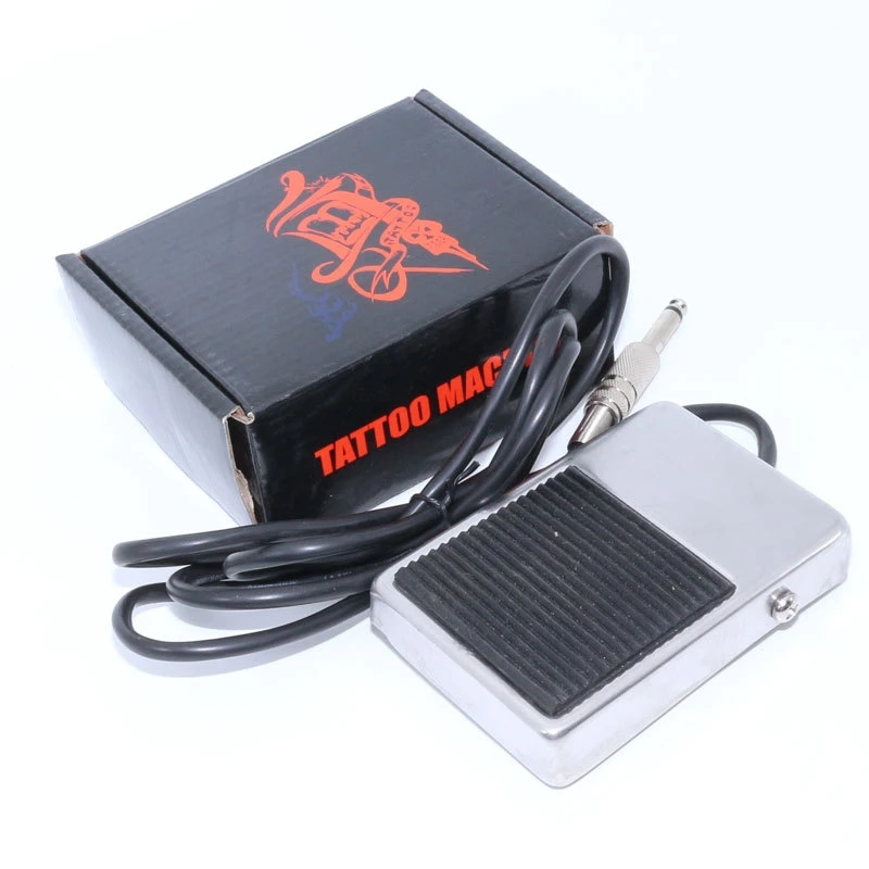 

Kissure New Stainless Steel Tattoo Machine Pedal Sensitive Pedal Switch Tattoo Equipment Tattoo Tool Makeup