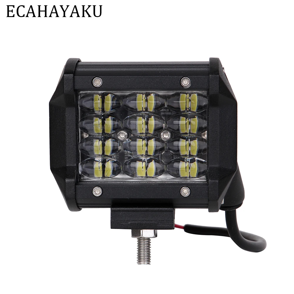 Светодиодсветильник панель ECAHAYAKU для внедорожника 4 дюйма 36 Вт 6000 К IP68 1