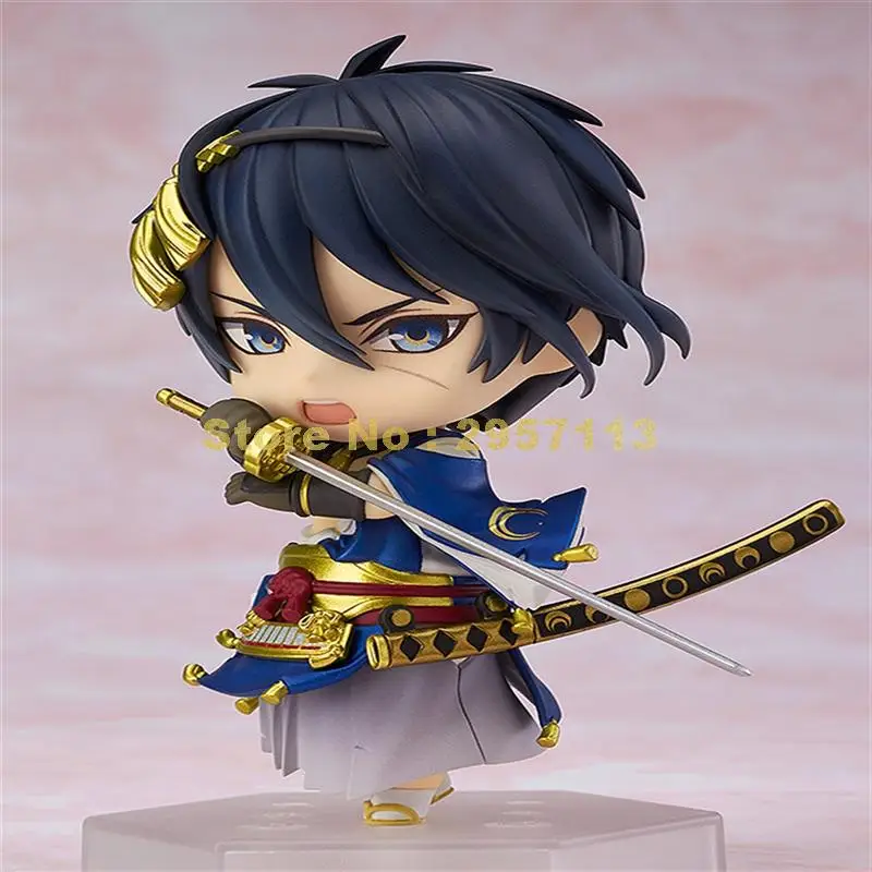 2 шт./лот аниме touken ranbu online mikazuki munechika милая фигурка Коллекционная модель куклы 10 см