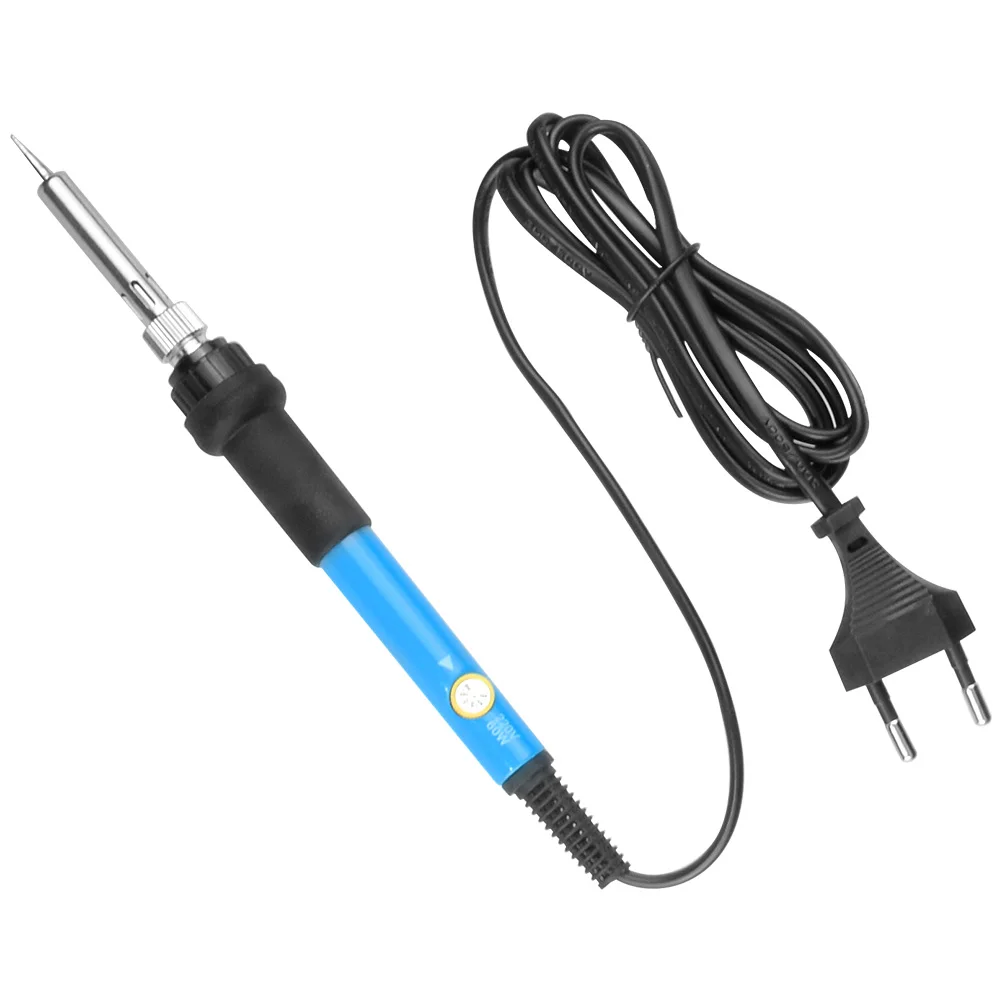 

New Adjustable Temperature Electric Soldering Iron 220V 110V 60W Welding Solder Rework Station Heat Pencil Tips Repair Tool