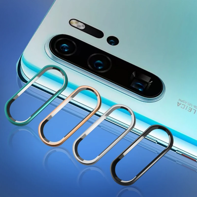 Закаленное стекло для Huawei P30 Pro защита экрана металлическая задняя камера
