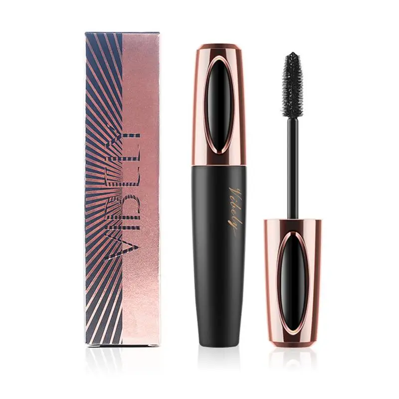 Тушь для ресниц Vibely TSLM2 Водостойкая тушь с шелковым волокном 4D стойкая объем 24