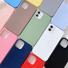Силиконовый чехол для телефона Huawei P30 Lite P20 P40 P10 Mate 20 Pro Mate 10 Lite 9 Y5P Y6P Y7P мягкий чехол из ТПУ карамельного цвета
