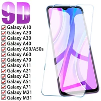9h protective glass for samsung galaxy a51 a50 m31 m21 m51 a10 a30 a70 a71 glass a11 a21 a31 a20 a60 a30s a50s tempered glass
