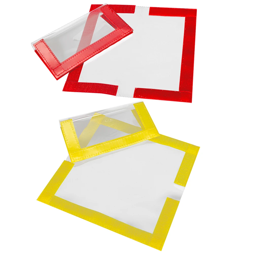 

1Pcs Foldable Fishing Lure Wraps Durable Clear PVC Lure Covers Keeping Safe Bait Fishing Tackle Storage Bags