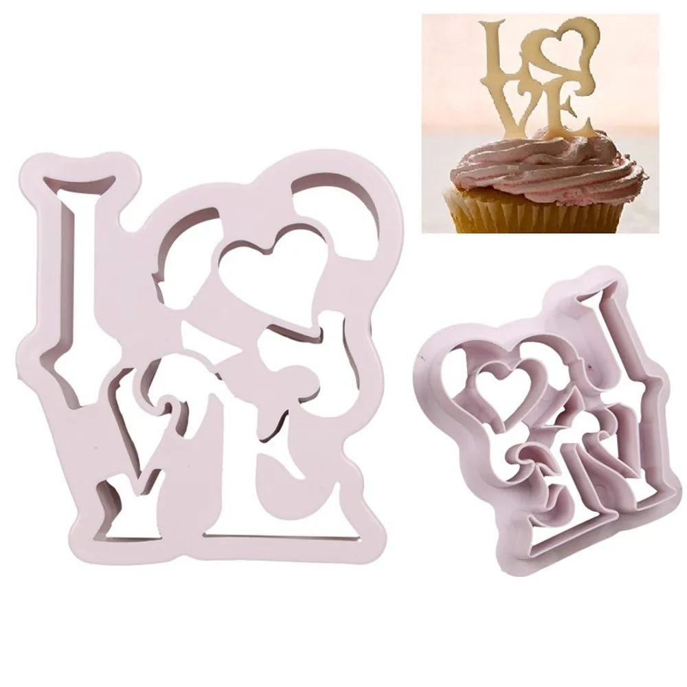 Пресс форма для торта пресс прессования букв LOVE сделай сам изготовления бетонных