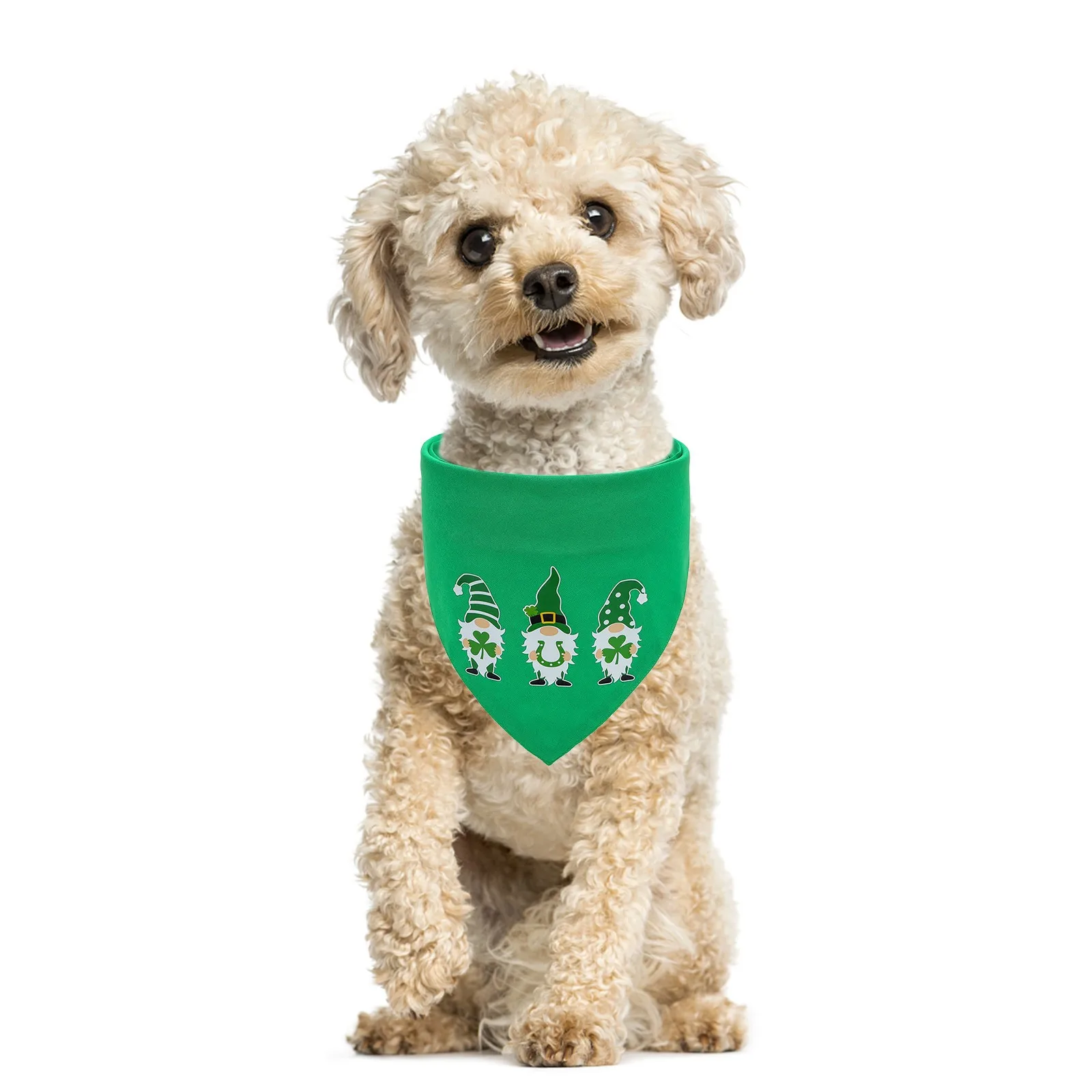 В стиле Св. Патрика День Святого Валентина собака одежда для купания и нашивками