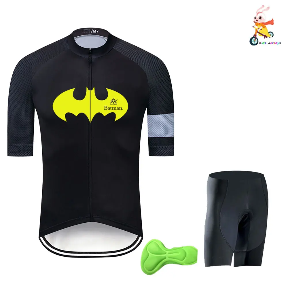 Новинка 2021 Детский комплект из Джерси для велоспорта летняя велосипедная Одежда