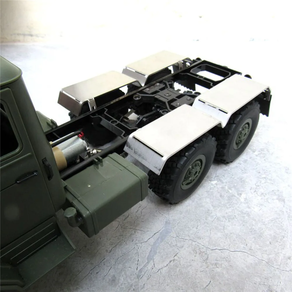 1 пара металлических задних брызговиков для 1/16 WPL B16 B36 6WD RC автомобилей грузовиков