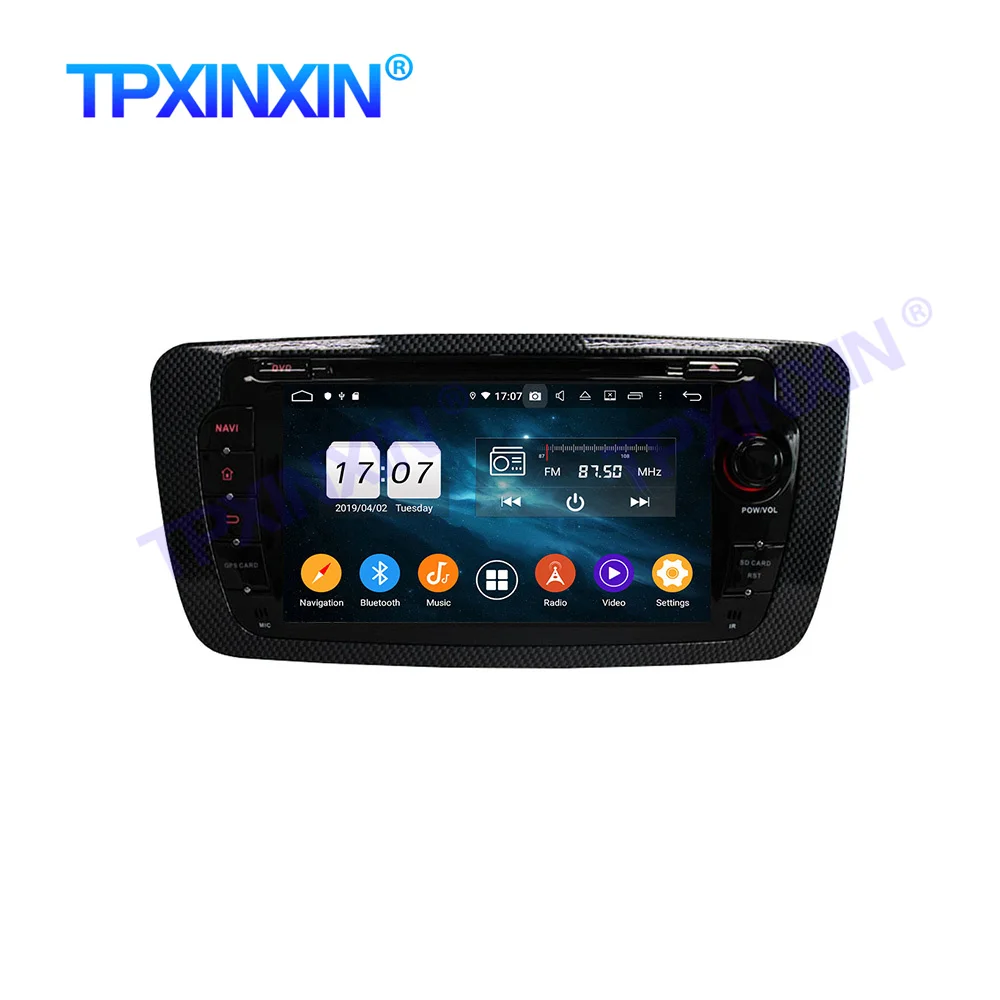 PX6 DSP Carplay Android 13.0 для Seat Ibiza 2009-2013 IPS 4G + 128G Мультимедийный плеер Магнитофон GPS Navi Авто