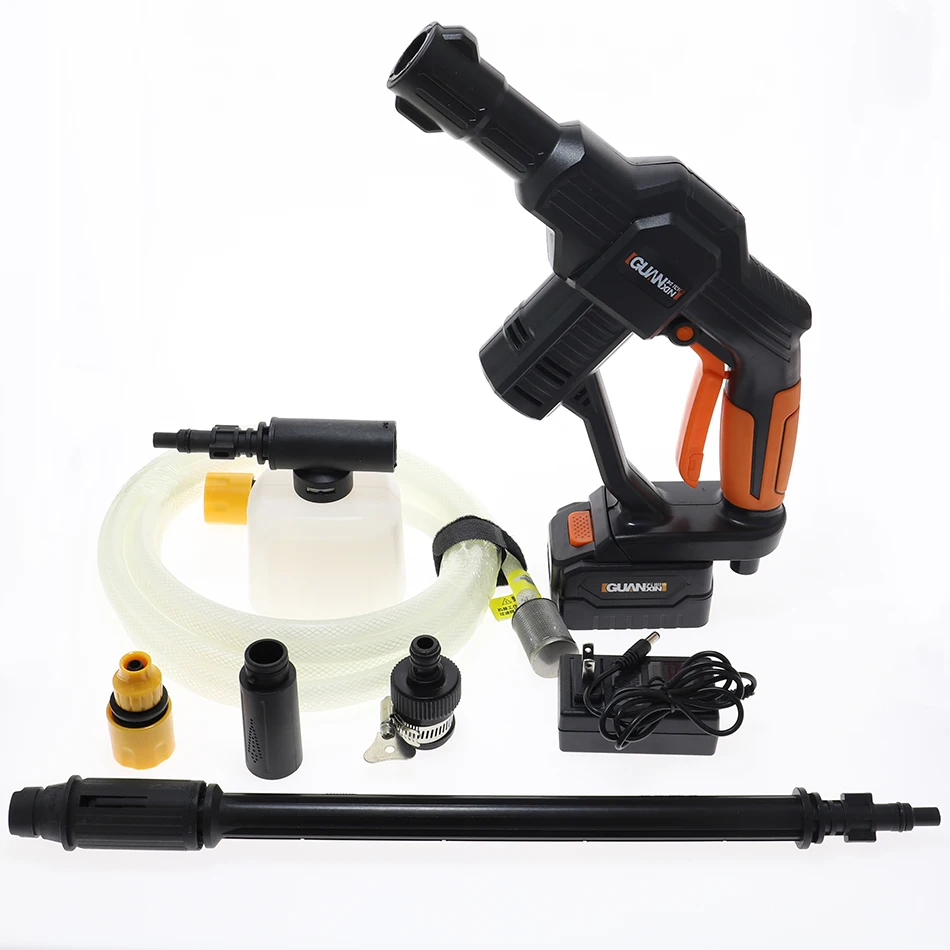 Портативный автомобильный пистолет для очистки воды литиевая батарея