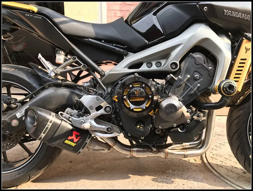 Мото rcycle Akrapovic выхлопная система труба без шнуровки из углеродного волокна
