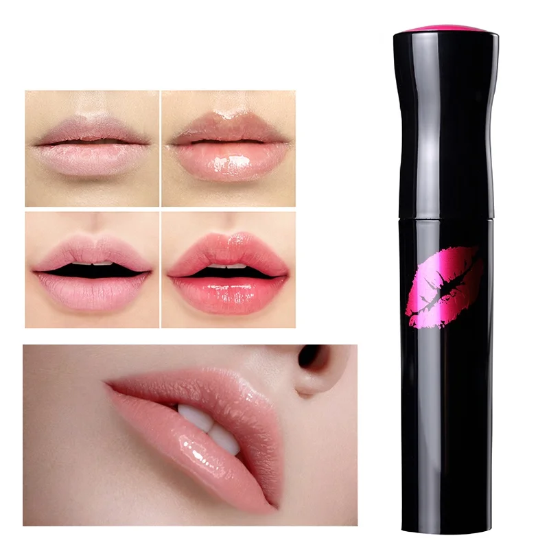 

4ml 3D Moisturizing Lip Gloss Super Plump Lip Tint Natural Shiny Liquids Lipstick Shiny Liquid Lipstick Balm