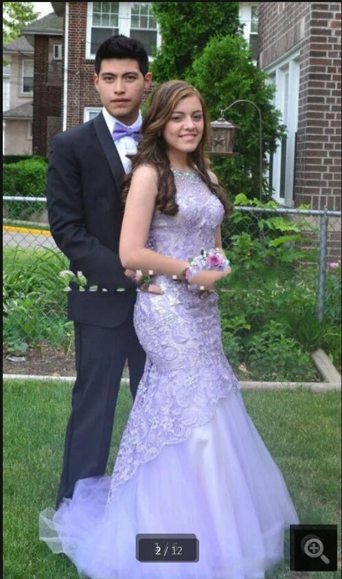 

2020 стильные фиолетовые кружевные платья-русалки для выпускного вечера с бисером и кристаллами без рукавов иллюзионные сексуальные платья ...