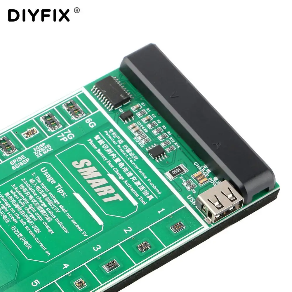 mobile phone battery fast charging and activation board for for iphone 4 xs max samsung xiaomi huawei china smartphone tools free global shipping