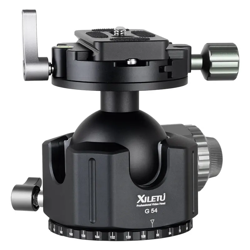 Штатив XILETU XLS324C + G54 из углеродного волокна с панорамной шаровой головкой на 360 °