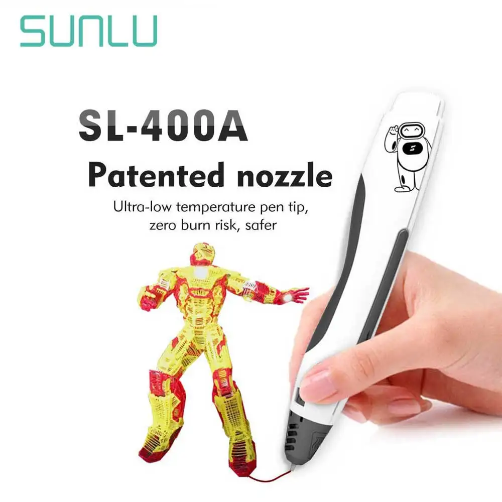 3d ручки для детей SUNLU с самой низкой температурой поддержка каракули Филамент из