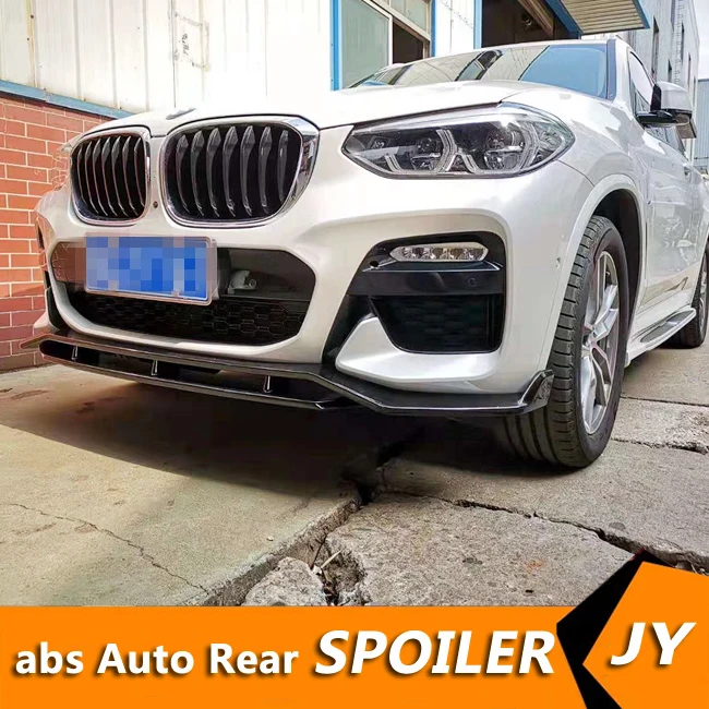 Для BMW X3 комплект для тела спойлер 2019 2020 G01 передняя задняя губа из абс пластика