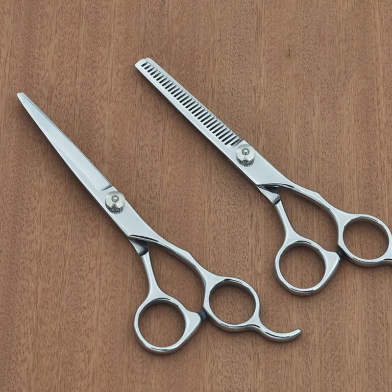 Профессионалы 6 дюймов Парикмахерские ножницы для стрижки волос