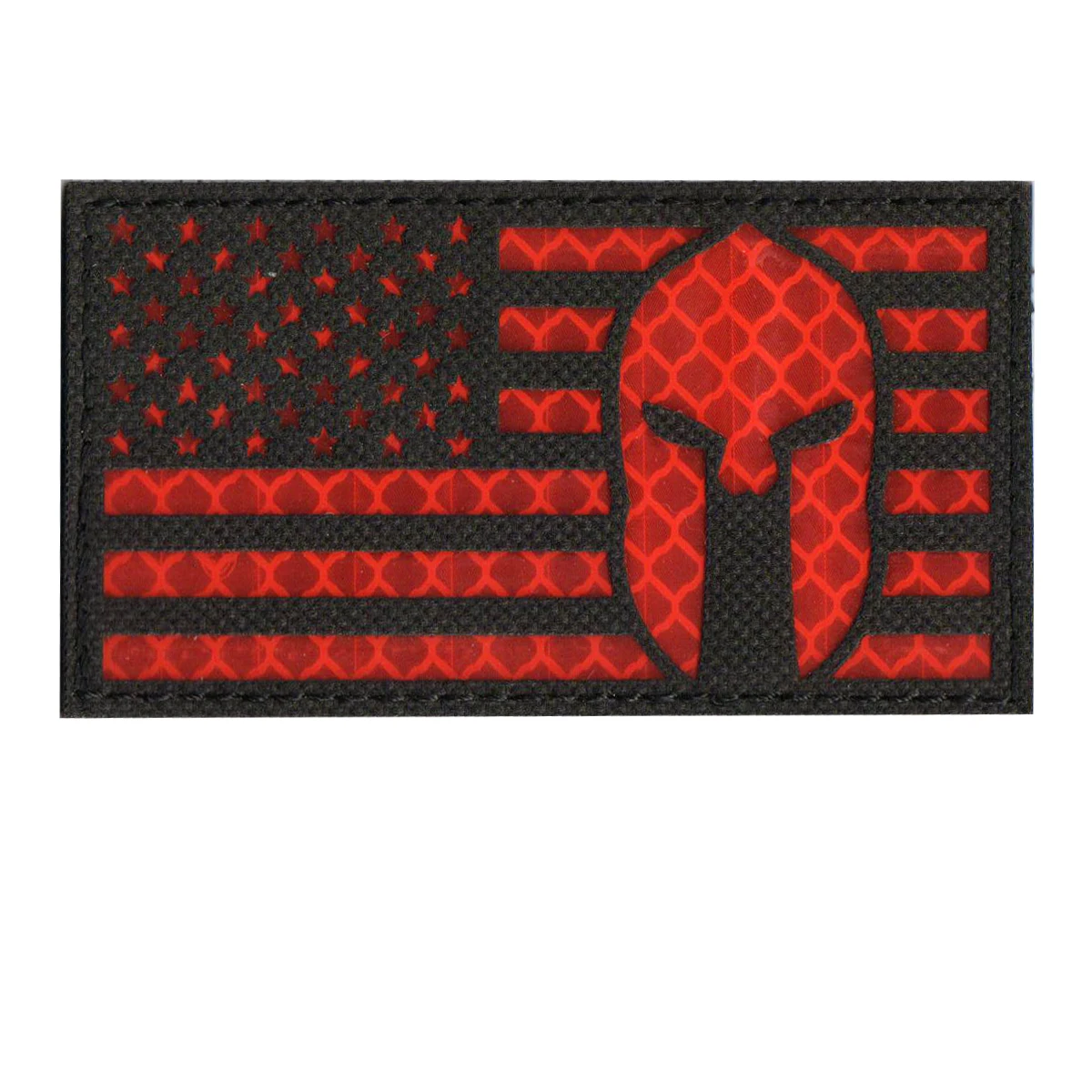 3D светоотражающий армейский веер тактический американский флаг шлем с черепом