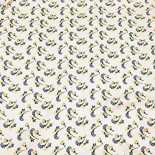 Мини цветочный узор натуральный шелк саржевая шелковая ткань дизайн STW072 | Дом и