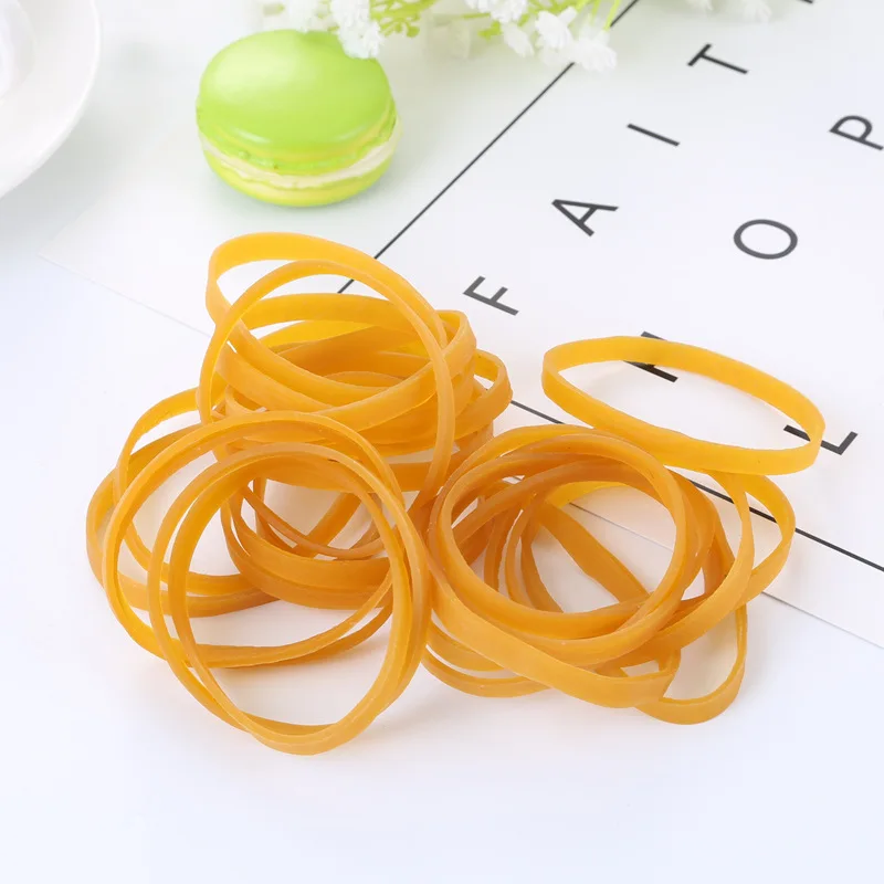 

Vietnam Rubber Band Yellow Wide Thick High Elasticity Cowhide Band Rubber Ring Apparel Goods Household Elastic Band